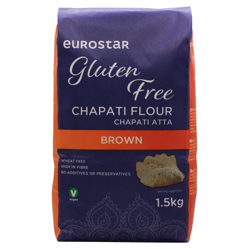 Eurostar Gluten Free Chapati Flour Brown