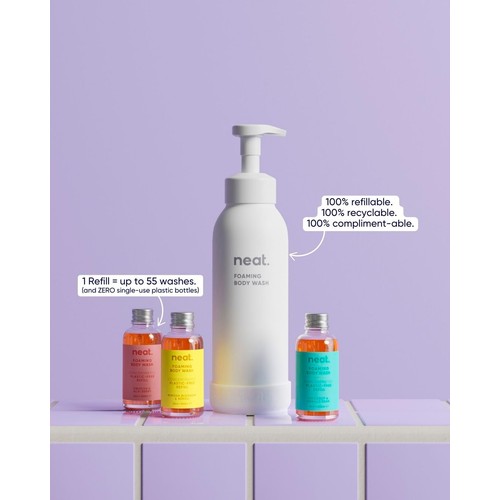 Neat Foaming Body Wash Hibiscus & Acai Berry Starter Pack thumbnail 6