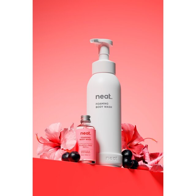 Neat Foaming Body Wash Hibiscus & Acai Berry Starter Pack thumbnail 3