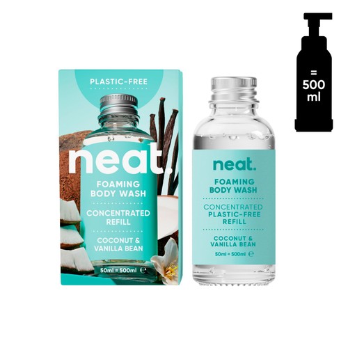Neat Foaming Body Wash Coconut & Vanilla Bean Refill thumbnail 2