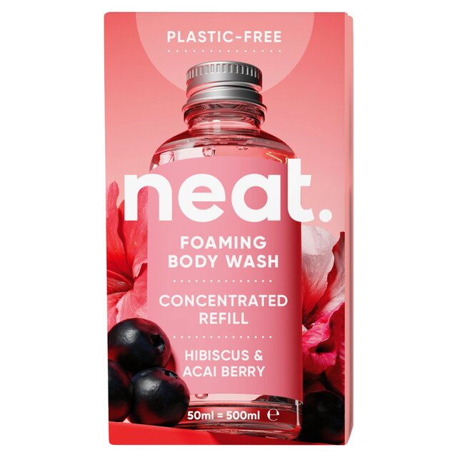 Neat Foaming Body Wash Hibiscus & Acai Berry Refill
