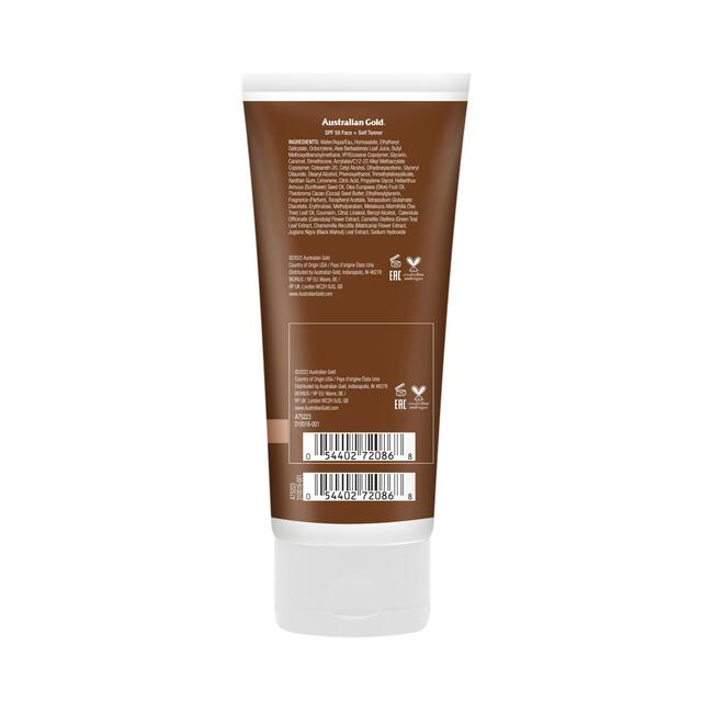 Australian Gold SPF 50 Face Lotion with Self Tanner thumbnail 2