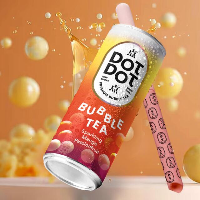 Dot DotSparkling Mango Passionfruit Bubble Tea thumbnail 3