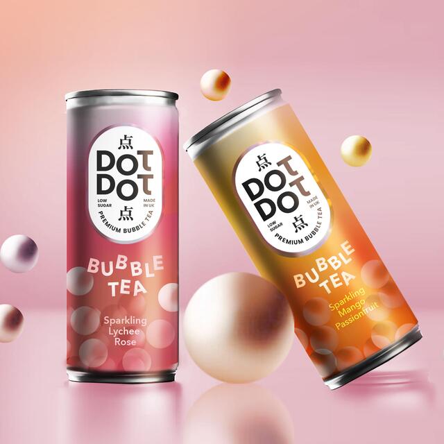 Dot DotSparkling Mango Passionfruit Bubble Tea thumbnail 4