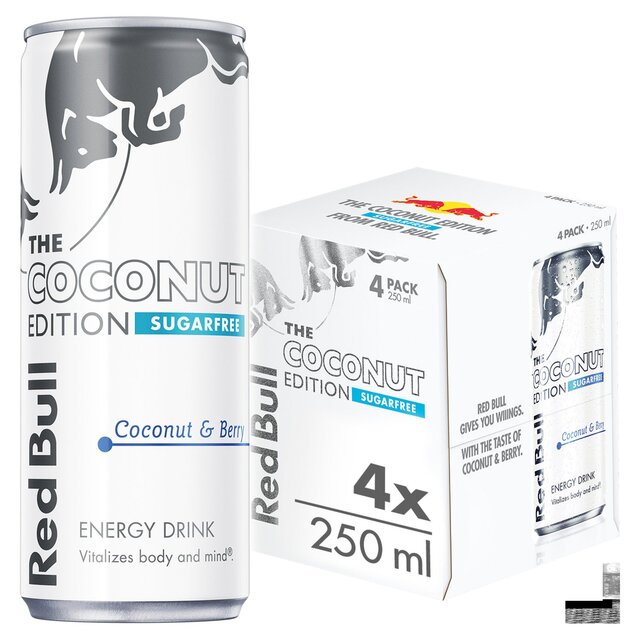 Red Bull Energy Drink Sugar Free Coconut Edition Coconut & Berry