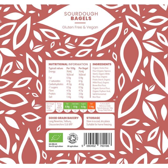 Good Grain Bakery Organic Sourdough Bagels thumbnail 2