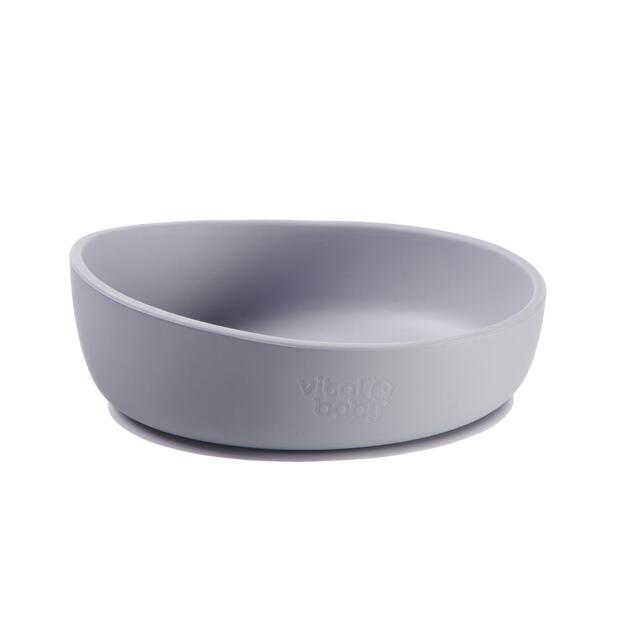 Vital Baby Silicone Suction Feeding Bowl Set - Dusky Mauve thumbnail 4