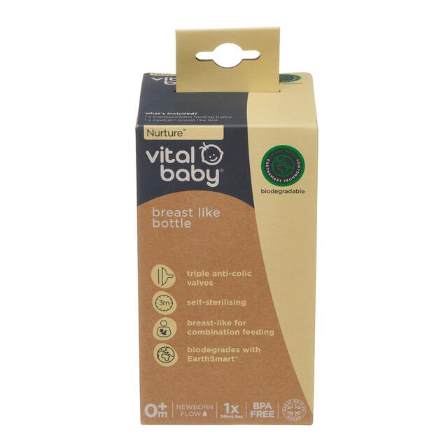 Vital Baby Nurture Breast Like Bottle 240ml thumbnail 2