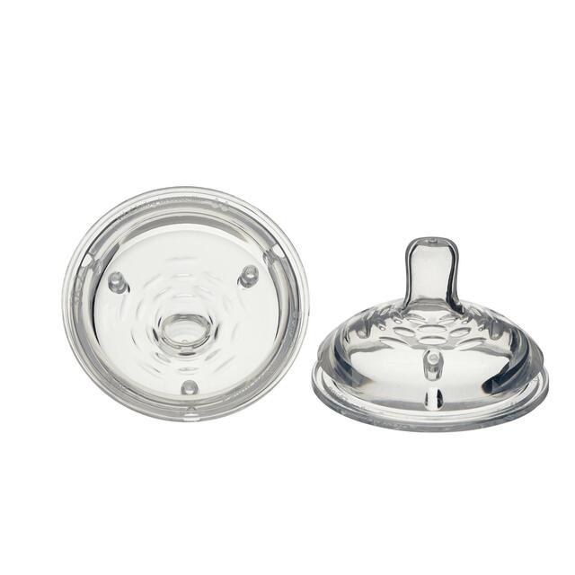 Vital Baby Nurture Breast Like Teats Medium Flow 2pk