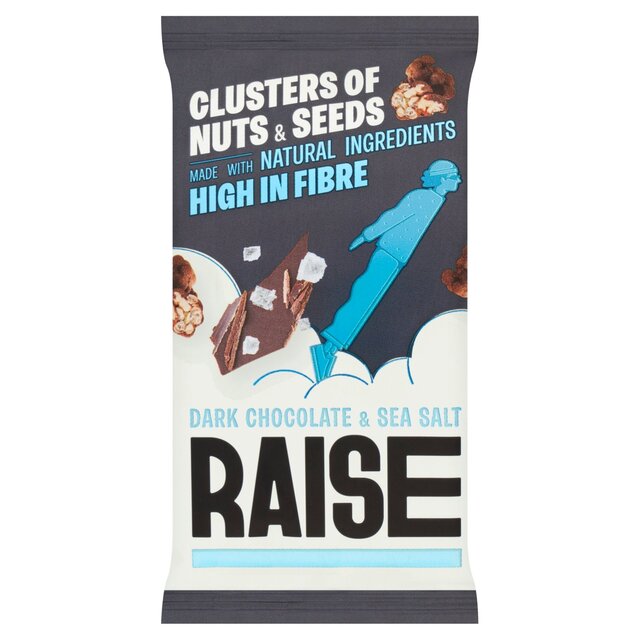 Raise Snacks-Dark Chocolate & Sea Salt, Clusters of Nuts & Seeds