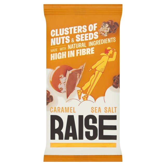 Raise Snacks-Caramel Sea Salt, Clusters of Nuts & Seeds