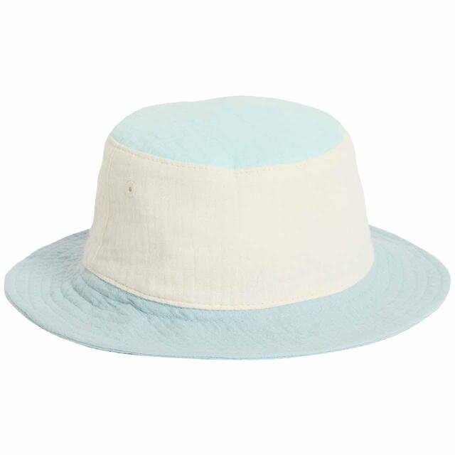 M&S Unisex Colour Block Bucket Hat, 0-36 Months, Blue