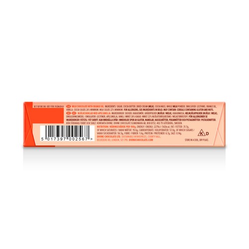 Divine Orange Milk Chocolate thumbnail 3