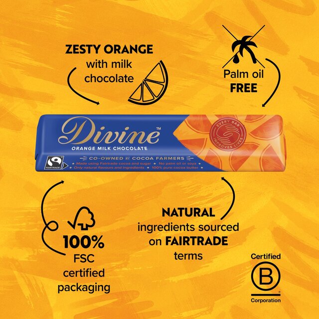 Divine Orange Milk Chocolate thumbnail 2