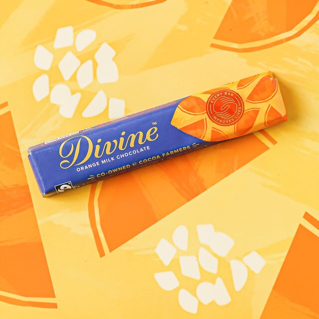 Divine Orange Milk Chocolate thumbnail 3