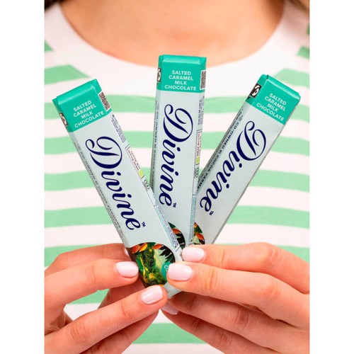 Divine Salted Caramel Chocolate Bar thumbnail 8