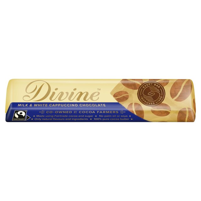 Divine Milk & White Chocolate Cappuccino Bar