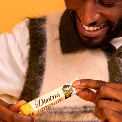 Divine White Chocolate Bar thumbnail 3