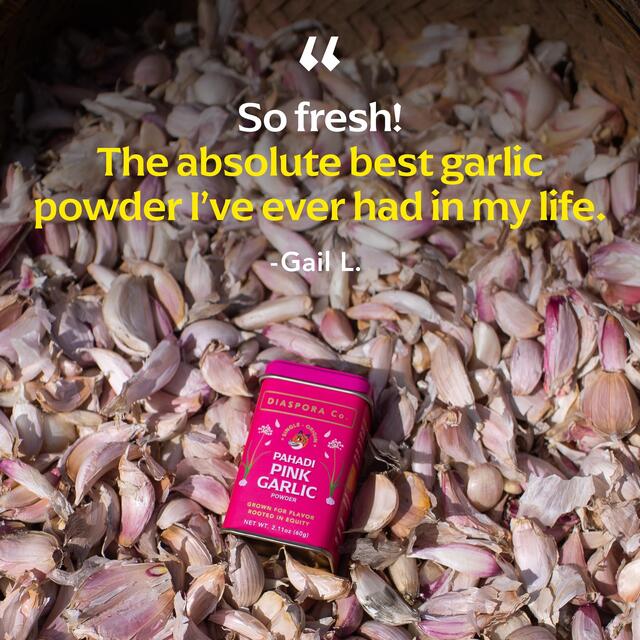 Diaspora Co. Pahadi Pink Garlic thumbnail 2