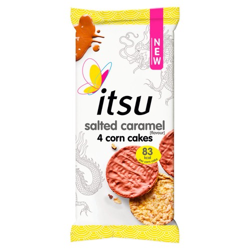 Itsu salted caramel corn cakes