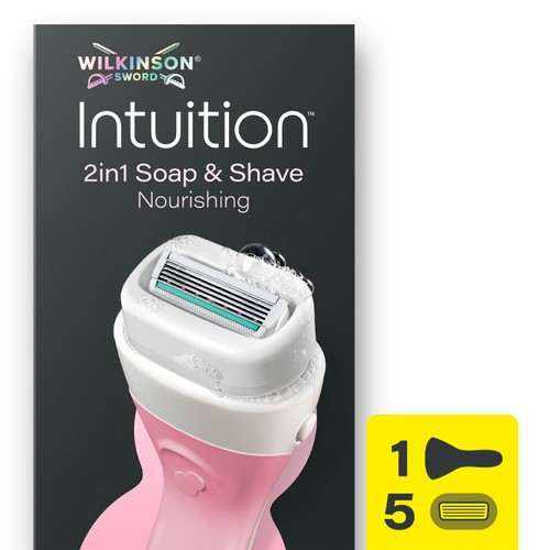Wilkinson Sword Intuition 2in1 Women Razor Ultra Moisture XXL Pack