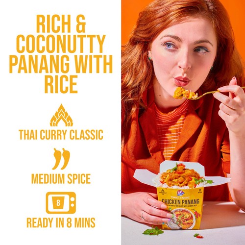 Kitchen Joy Chicken Panang Rich Coconut & Lime Curry with Jasmine Rice thumbnail 3