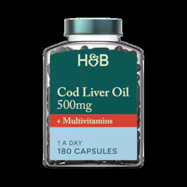 Holland & Barrett Cod Liver Oil & Multivitamins 500mg