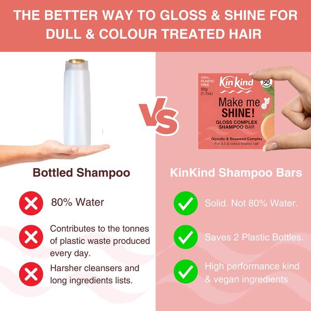 KinKind Make me SHINE! Gloss Complex Shampoo Bar thumbnail 2