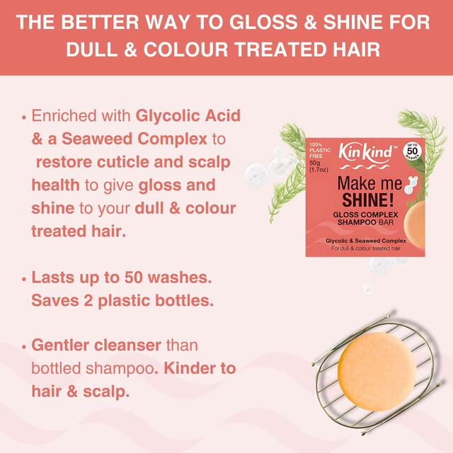 KinKind Make me SHINE! Gloss Complex Shampoo Bar thumbnail 4