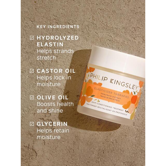 Philip Kingsley Elasticizer Therapies Honey Nectar & Peach 150ml thumbnail 5