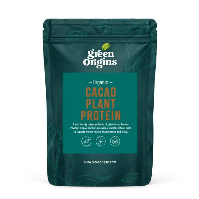 Green Origins Organic Cacao Plant Protein Powder