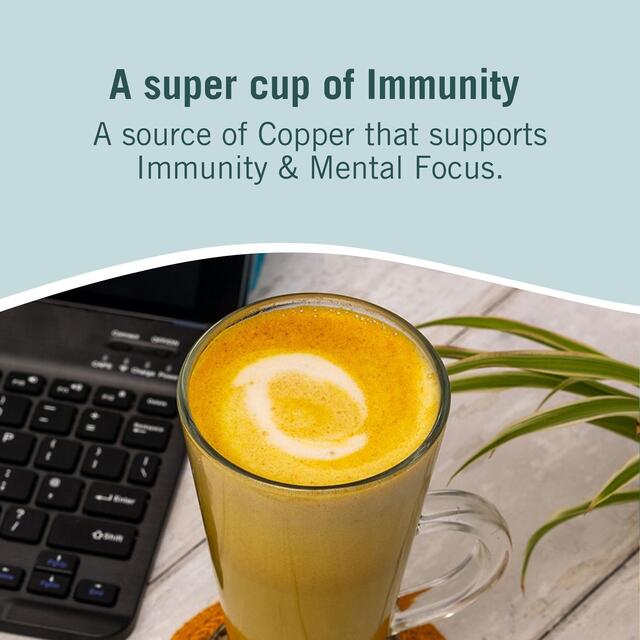 Green Origins Organic Super Turmeric Latte Blend with Ginger & Cinnamon thumbnail 2