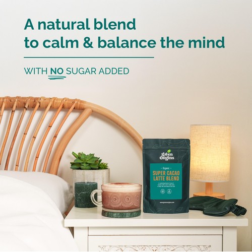 Green Origins Organic Super Cacao Hot Chocolate Blend  thumbnail 3