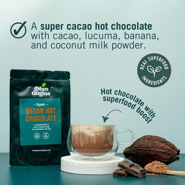 Green Origins Organic Super Cacao Hot Chocolate Blend thumbnail 2