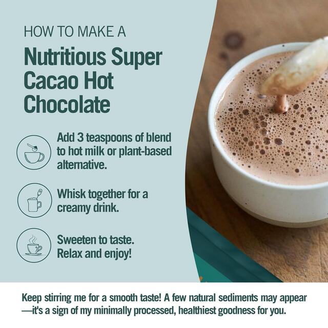 Green Origins Organic Super Cacao Hot Chocolate Blend thumbnail 3
