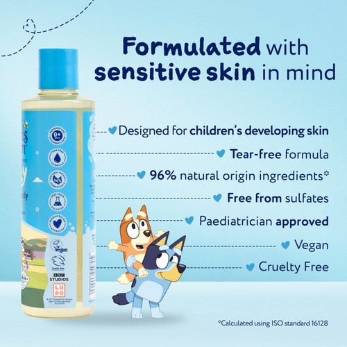 Childs Farm Bluey Hair and Body Wash Bluey-Berry thumbnail 7