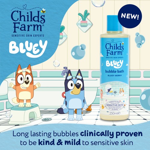 Childs Farm Bluey Bubble Bath Bluey-Berry thumbnail 5