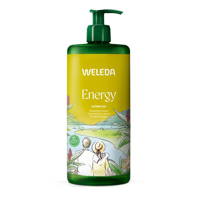 Weleda Ginger Energy Shower Gel Certified Natural