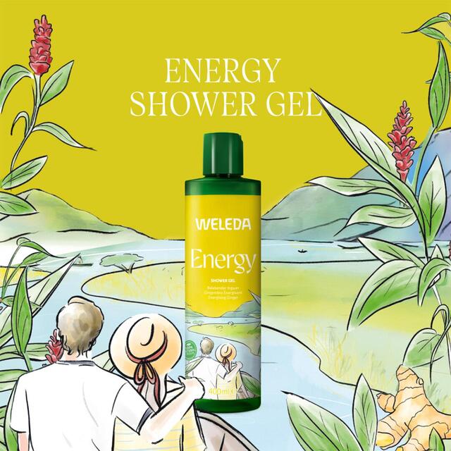 Weleda Ginger Energy Shower Gel Certified Natural thumbnail 2