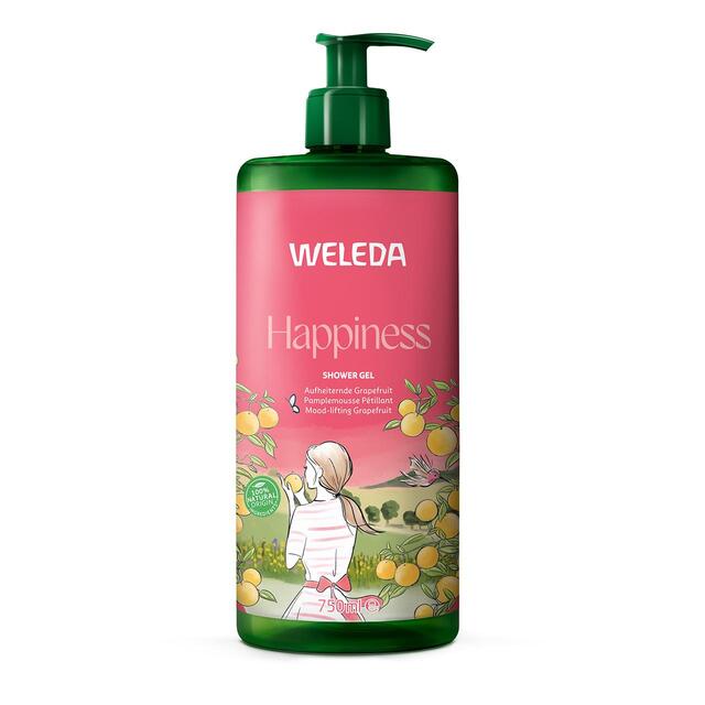 Weleda Grapefruit Happiness Shower Gel Certified Natural