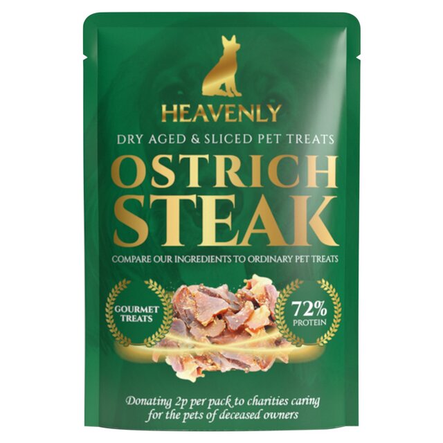 Heavenly Pet Ostrich Steak Treats