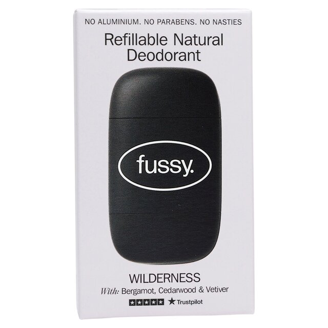 Fussy Refillable Natural Deodorant Wilderness