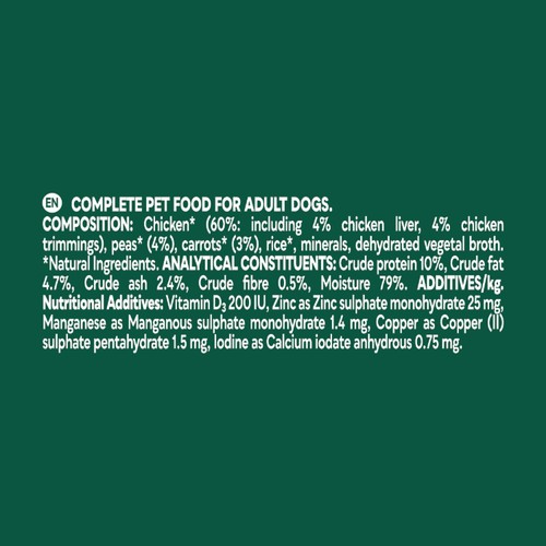 Natures Menu Pouches Food for Adult Dogs Chicken with Vegetables thumbnail 7