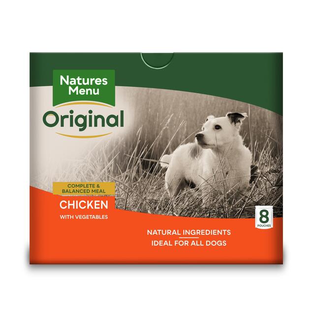 Natures Menu Pouches Food for Adult Dogs Chicken with Vegetables thumbnail 2