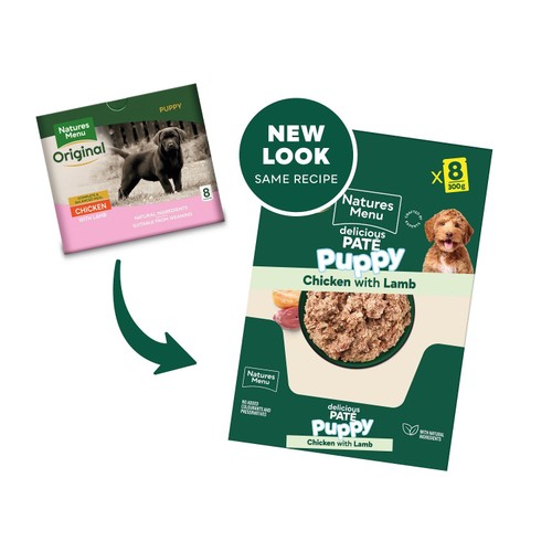 Natures Menu Chicken & Lamb with Rice Puppy Junior Dog Food thumbnail 4