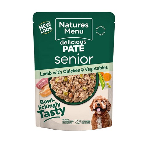 Natures Menu Senior Lamb with Chicken, Veg & Rice Dog Food thumbnail 3