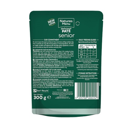 Natures Menu Senior Lamb with Chicken, Veg & Rice Dog Food thumbnail 6