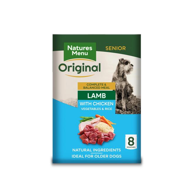 Natures Menu Senior Lamb with Chicken, Veg & Rice Dog Food