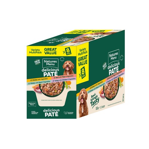 Natures Menu Pouches Food for Adult Dogs Multipack Mixed Variety thumbnail 2
