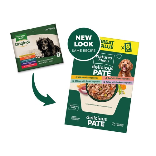 Natures Menu Pouches Food for Adult Dogs Multipack Mixed Variety thumbnail 3